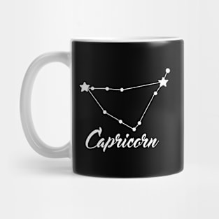 Capricorn - White print Mug
